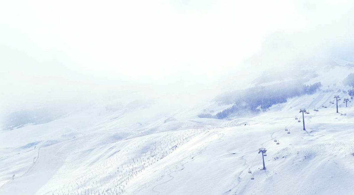 Ski Resort in the Clouds